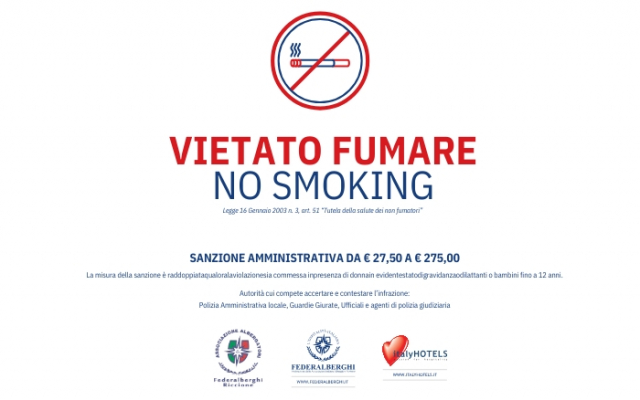 Protetto Cartelli divieto di fumo