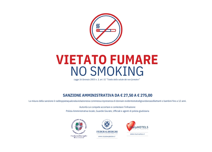 Protetto Cartelli divieto di fumo