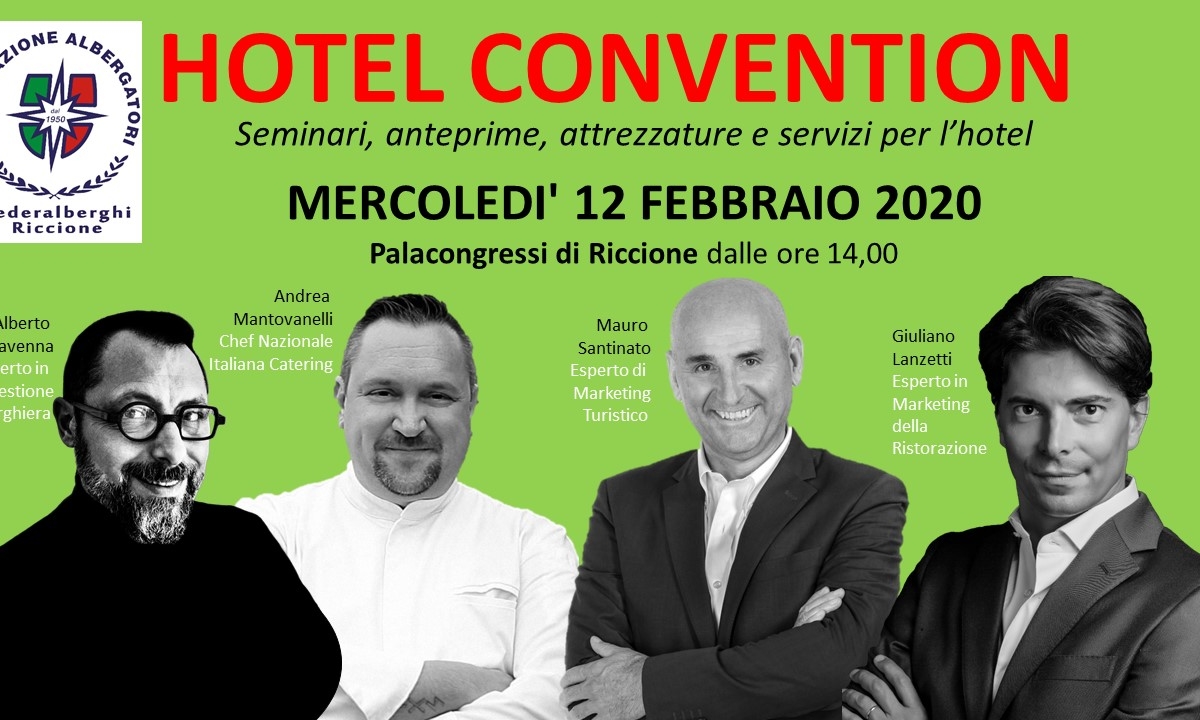 Hotel Convention 2020 (Mercoledì 12 Febbraio)