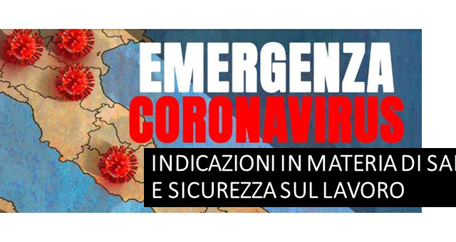 Protetto Covid-19 – indicazioni in materia di salute e sicurezza sul lavoro