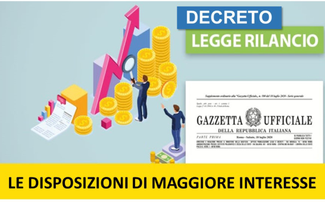 Protetto Coronavirus – legge di conversione 17 luglio 2020, n. 77 del decreto-legge 19 maggio 2020 n. 34 “Rilancio” – supplemento ordinario alla Gazzetta Ufficiale n. 180 del 18 luglio 2020