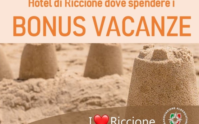 Hotel di Riccione dove spendere i BONUS VACANZE