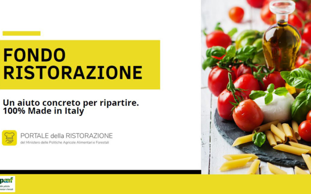 Protetto Fondo per la filiera della ristorazione – Presentazione delle istanze per la richiesta del contributo