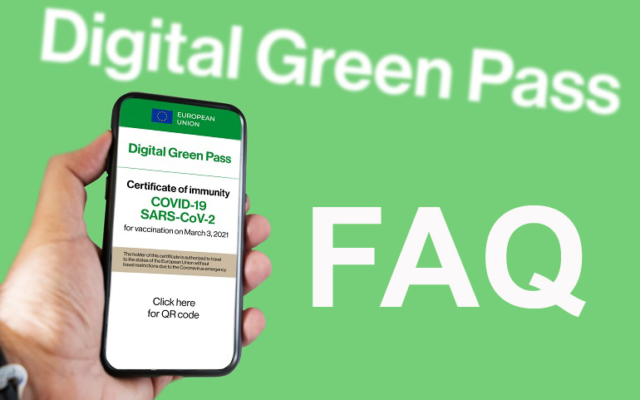 Protetto FAQ relative al green pass