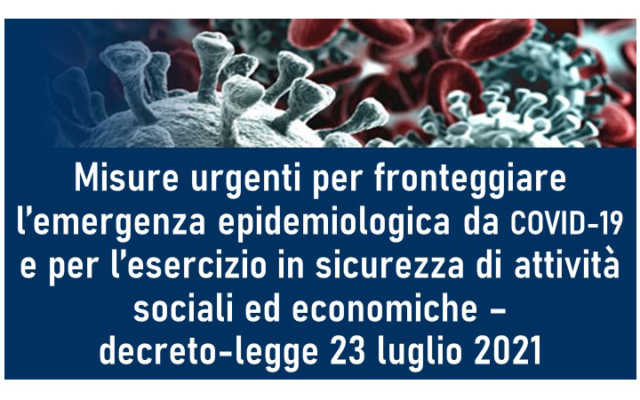 Protetto Obbligo di certificazione verde Covid19 – DL approvato dal Consiglio dei ministri il 16 settembre 2021