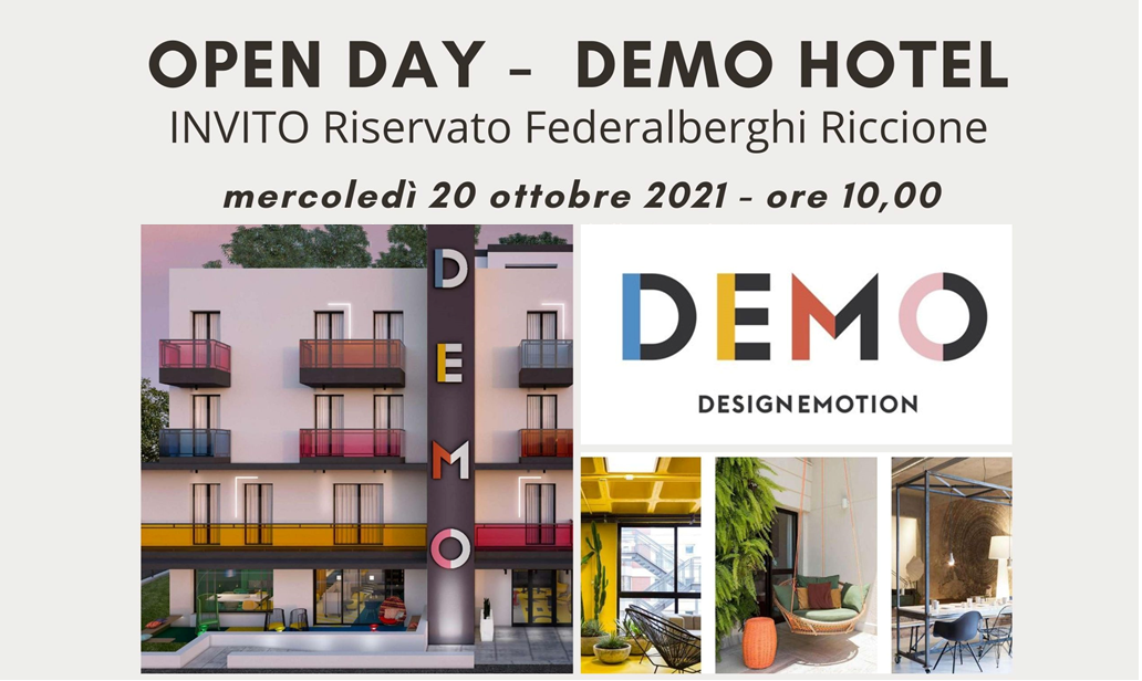 Open day DEMO Hotel – riservato Federalberghi Riccione