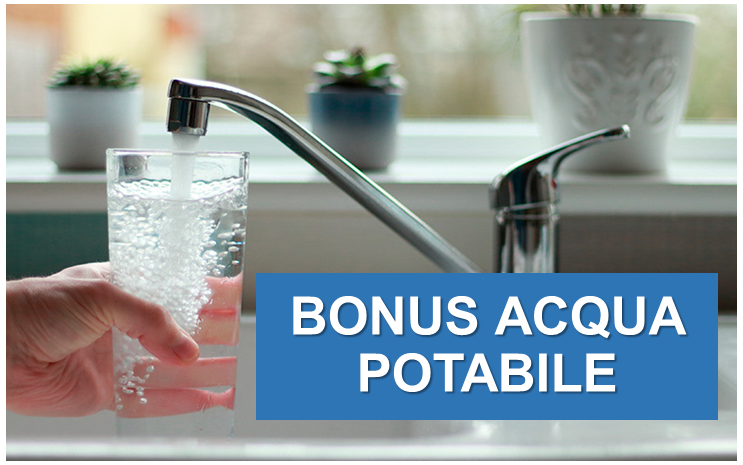 Protetto Bonus acqua potabile – comunicazione delle spese all’Agenzia delle entrate
