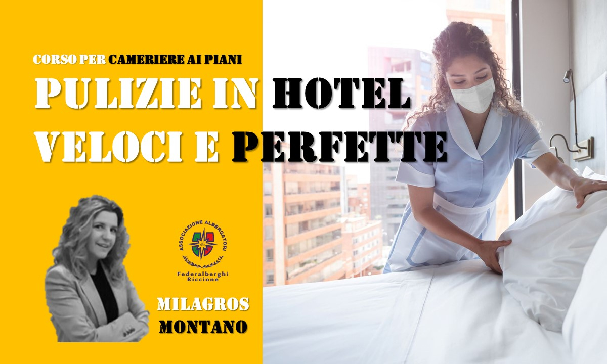 Corso gratuito per Cameriere ai Piani: PULIZIE IN HOTEL VELOCI E PERFETTE Corso gratuito per Cameriere ai Piani: PULIZIE IN HOTEL VELOCI E PERFETTE