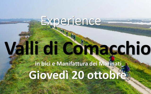 Valli di Comacchio in bici e Manifattura dei Marinati (20 ottobre)