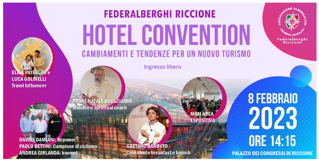 HOTEL CONVENTION – Federalberghi Riccione (Mercoledì 8 Febbraio 2023)
