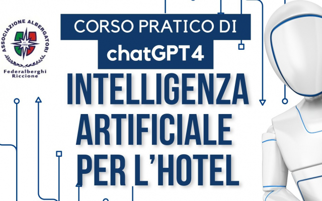 Corso pratico: INTELLIGENZA ARTIFICIALE PER L’HOTEL