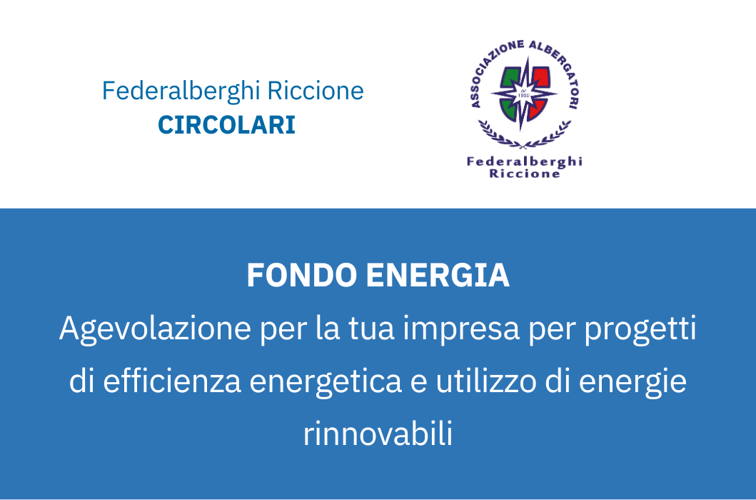 Fondo Energia – agevolazione per la tua impresa