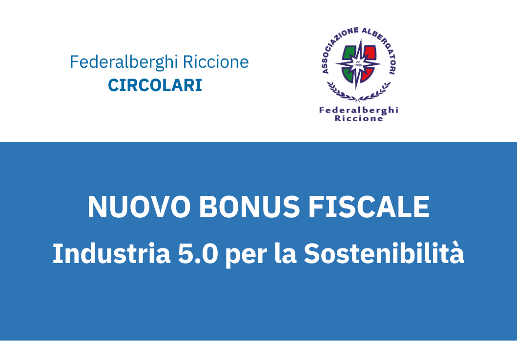 Nuovo bonus fiscale Industria 5.0 per la Sostenibilità