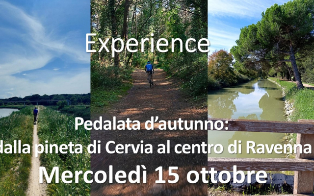 Pedalata d’autunno: dalla pineta di Cervia al centro di Ravenna